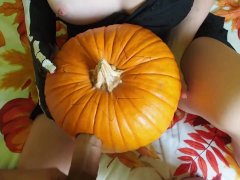 Angel of death want me to fuck pumpkin (Halloween)