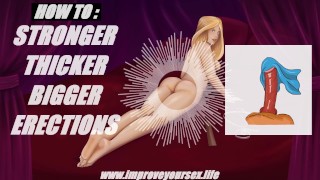 Penis & Pelvic Floor Workout Audio JOI How To Have Stronger & Thicker Erections ASMR Sex Education