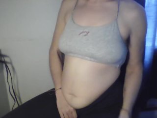 exclusive, big tits, fat belly, chubby belly play