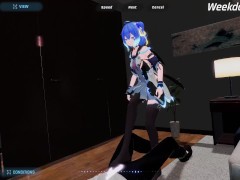 【#16駆動妖精アイディールレイズ実況】「この変態ご主人様がっ！」強気な女アンドロイドに罵倒足コキでイかされて・・(巨乳ロボット女(機械女) アクション同人エロゲー ※体験版範囲外の内容です。