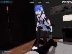 【#16駆動妖精アイディールレイズ実況】「この変態ご主人様がっ！」強気な女アンドロイドに罵倒足コキでイかされて・・(巨乳ロボット女(機械女) アクション同人エロゲー ※体験版範囲外の内容です。 - Screenshot 13 of 16 - 同人エロゲ
