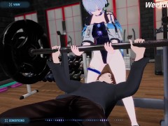 【#16駆動妖精アイディールレイズ実況】「この変態ご主人様がっ！」強気な女アンドロイドに罵倒足コキでイかされて・・(巨乳ロボット女(機械女) アクション同人エロゲー ※体験版範囲外の内容です。 - Screenshot 3 of 16 - 同人エロゲ