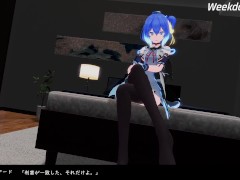 【#16駆動妖精アイディールレイズ実況】「この変態ご主人様がっ！」強気な女アンドロイドに罵倒足コキでイかされて・・(巨乳ロボット女(機械女) アクション同人エロゲー ※体験版範囲外の内容です。 - Screenshot 5 of 16 - Hentai Bigtits