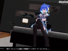 【#16駆動妖精アイディールレイズ実況】「この変態ご主人様がっ！」強気な女アンドロイドに罵倒足コキでイかされて・・(巨乳ロボット女(機械女) アクション同人エロゲー ※体験版範囲外の内容です。 - Screenshot 6 of 16 - エロゲー