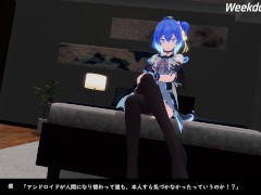 【#16駆動妖精アイディールレイズ実況】「この変態ご主人様がっ！」強気な女アンドロイドに罵倒足コキでイかされて・・(巨乳ロボット女(機械女) アクション同人エロゲー ※体験版範囲外の内容です。 - Screenshot 7 of 16 - 3d Hentai