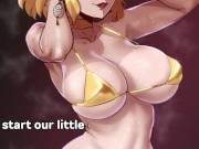 Preview 2 of [Voiced Hentai JOI] Zelda Plays a Cards Game With Your Cock! [Public Version] [Edging] [Anal] [Count