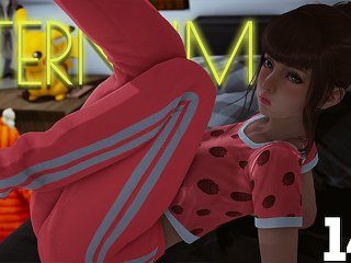romantic, visual novel, big ass, brunette