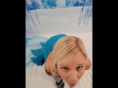 Elsa's Frozen Facial.