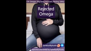 Omegas helpen een afgewezen zwangere Omega Femboy/A