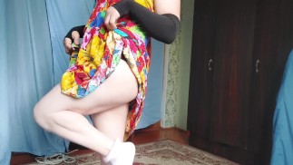 +18 YOUTUBER CrossdresserKitty Großer Arsch Beute Femboy Heiße Schlampe Hure Glatt Mann zu Frau Transformer