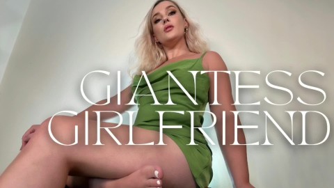 Angry Giantess Girlfriend Shrinks You Blonde Shrinking Fetish Tiny Man POV Foot Fetish