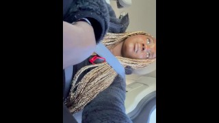 Touching Myself In Lyft Ride (Solo Horny Female)