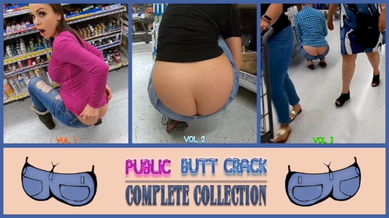PUBLIC BUTT CRACK - COMPLETE COLLECTION - PREVIEW - ImMeganLive -  Pornhub.com