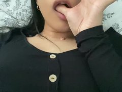 Licking my own cum