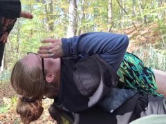 Fun In The Woods- Licking Pussy