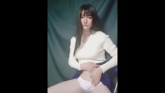 男の娘オナニ－Japanese crossdresser teasing