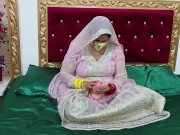 Preview 2 of Amazing Hot Hindi Bride Sex with Dildo on Wedding Night