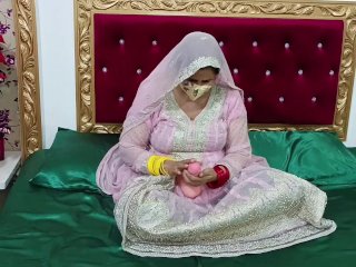 desi bhabhi, masturbation, wedding dress, 60fps