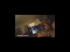 Smoking hot escort Aria sucking cock