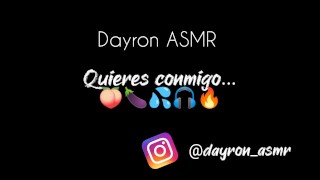 ASMR Audio Erótico - Quieres conmigo y yo quiero contigo...😏