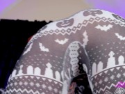 Preview 6 of Halloween Leggings Ass Worship Free Preview