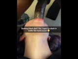19 Year Old Cumslut Sucks Long Black Cock and Lies to Her Boyfriend About It