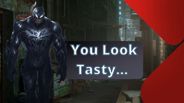 Venom Lands In Your Alley and Decides to Explore it (Monster Sex/Domination)