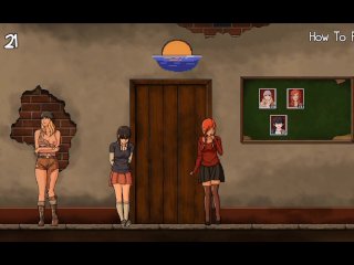 hentai game, hot blonde, animation, sex animation