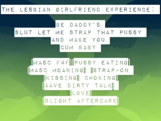 [F4F] Masc Girlfriend straps your pussy after work and makes you cum on her dick