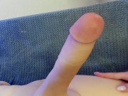 Preview 4 of My bf sent me male sex dildo doll from TANTALY, while he is absend for my pleaseure