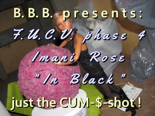 FUCVph4 Imani Rose "in Black" Just-the-cumshot Version