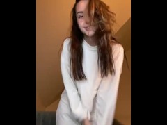 Teasing in pajama - Screenshot 11 of 16 - 18 Year Cute Girl