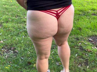 kink, outdoor, desperation, thong