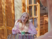 Preview 2 of WOWGIRLS Super hot and horny blonde girl Emma White fucking her neighbor