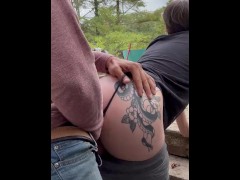 Backyard Backshots - Screenshot 3 of 16 - Bent Over And Fucked