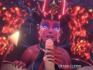 nsfw, grandcupido, tits, 3d animated