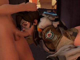 overwatch tracer, tracer overwatch, fetish, tracer 3d parody