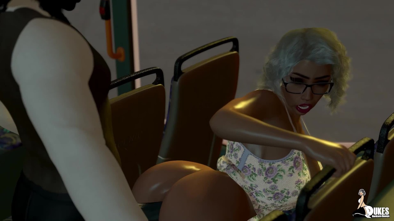 After a long day of shopping with her church pastor, Ms. Jiggles takes a  ride home in a crowded bus