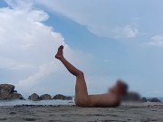 Preview 3 of Tibetan Rites nude in public beach daily exercise