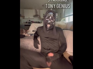 Tony Gênio: Ghostface Cockplay (cosplay)