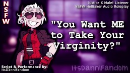 【NSFW Helltaker Audio Roleplay】 正义骑着你的鸡巴，拿走你的 V 卡~ 【F4M】