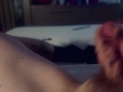 Preview 5 of Early morning wood masturbation with cumshot