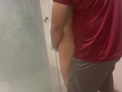 Father-in-law Fucks Her Daughter-in-law in the bathroom