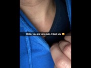 Preview 3 of Cheating Girlfriend gets Creampie after Night Out! POV Snapchat