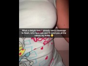 Preview 4 of Cheating Girlfriend gets Creampie after Night Out! POV Snapchat