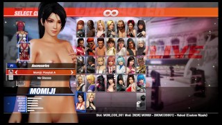 Dead or Alive 6 Juego de juego desnudo [Mod desnudo] | Momiji Vs Tina