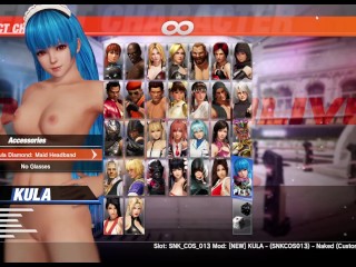 デッドオアライブ6ヌードゲームプレイ [nude Mod] |クラvs Nico