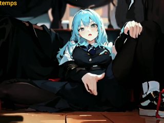 anime, comic, solo female, animation