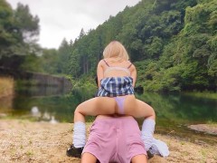 学校で出会った性欲がハンパないヤリマンギャルと野外セックスした動画 - Screenshot 9 of 16 - ギャル