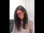 Preview 1 of JOI. Philosophy Teacher Teaches You How To Fuck Her Right. Spanish
